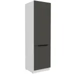 Kuchynská skrinka Aria-Gr/Wh Anti Fingerprint 60lo-210 2f