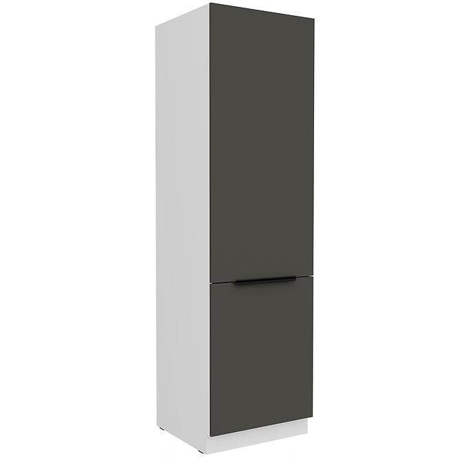 Kuchynská skrinka Aria-Gr/Wh Anti Fingerprint 60lo-210 2f