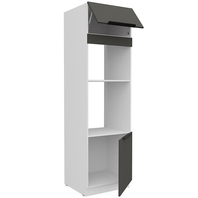Kuchynská skrinka Aria-Gr/Wh Anti Fingerprint 60dpm-210 2f