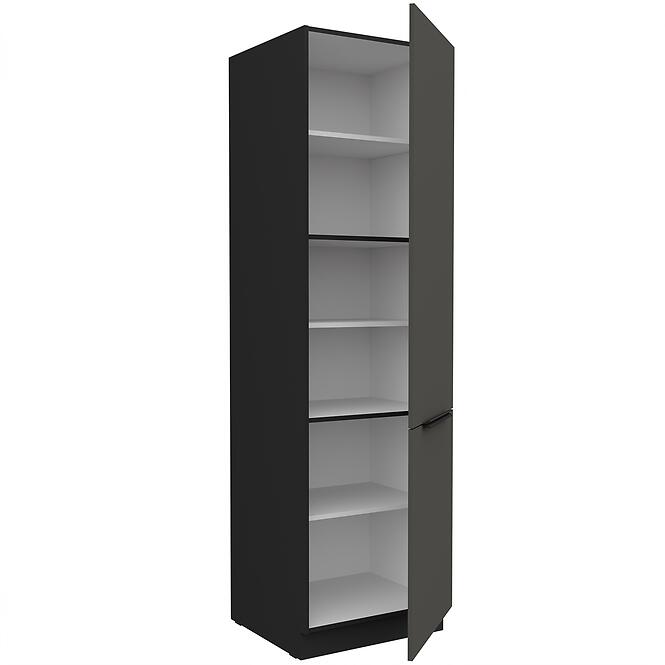 Kuchynská skrinka Aria-Gr/Bl Anti Fingerprint 60dk-210 2f,3