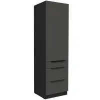 Kuchynská skrinka Aria-Gr/Bl Anti Fingerprint 60dks-210 1f 3s