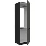 Kuchynská skrinka Aria-Gr/Bl Anti Fingerprint 60lo-210 2f