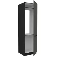 Kuchynská skrinka Aria-Gr/Bl Anti Fingerprint 60lo-210 2f