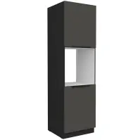 Kuchynská skrinka Aria-Gr/Bl Anti Fingerprint 60dp-210 2f