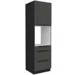 Kuchynská skrinka Aria-Gr/Bl Anti Fingerprint 60dps-210 1f 3s