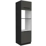 Kuchynská skrinka Aria-Gr/Bl Anti Fingerprint 60dpm-210 2f