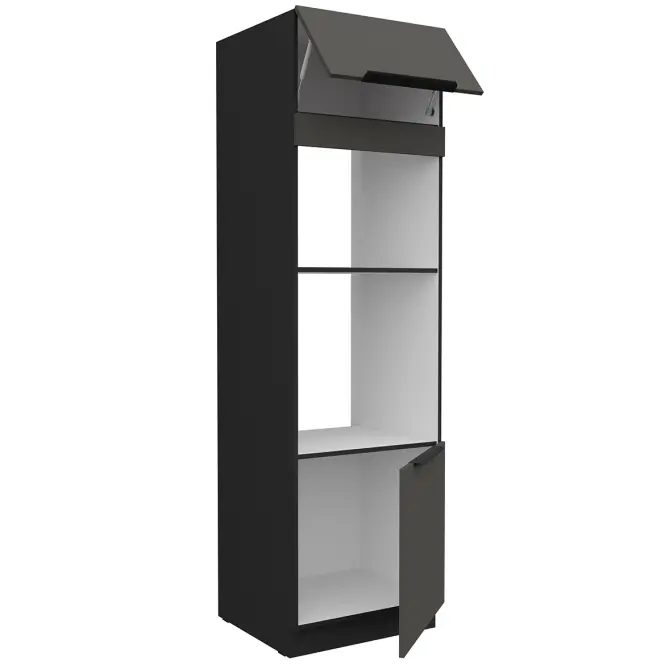 Kuchynská skrinka Aria-Gr/Bl Anti Fingerprint 60dpm-210 2f,3