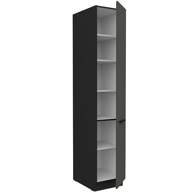 Kuchynská skrinka Aria-Gr/Bl Anti Fingerprint 40dk-210 2f
