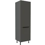 Kuchynská skrinka Aria-Gr/Ant Anti Fingerprint 60dk-215 2f