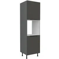 Kuchynská skrinka Aria-Gr/Ant Anti Fingerprint 60dp-215 2f