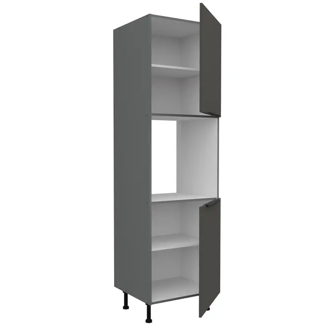 Kuchynská skrinka Aria-Gr/Ant Anti Fingerprint 60dp-215 2f,3