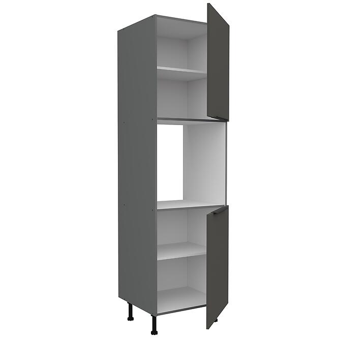 Kuchynská skrinka Aria-Gr/Ant Anti Fingerprint 60dp-215 2f,3