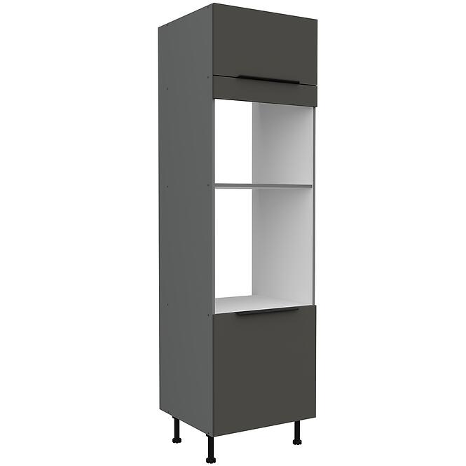 Kuchynská skrinka Aria-Gr/Ant Anti Fingerprint 60dpm-215 2f