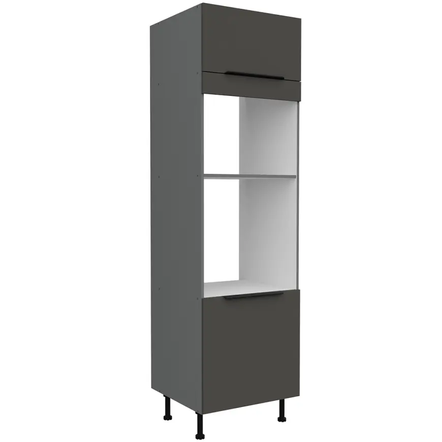 Kuchynská skrinka Aria-Gr/Ant Anti Fingerprint 60dpm-215 2f