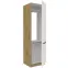 Kuchynská skrinka Aria-Wh/Ar Anti Fingerprint 60lo-210 2f,3