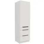Kuchynská skrinka Aria-Wh/Wh Anti Fingerprint 60dks-210 1f 3s