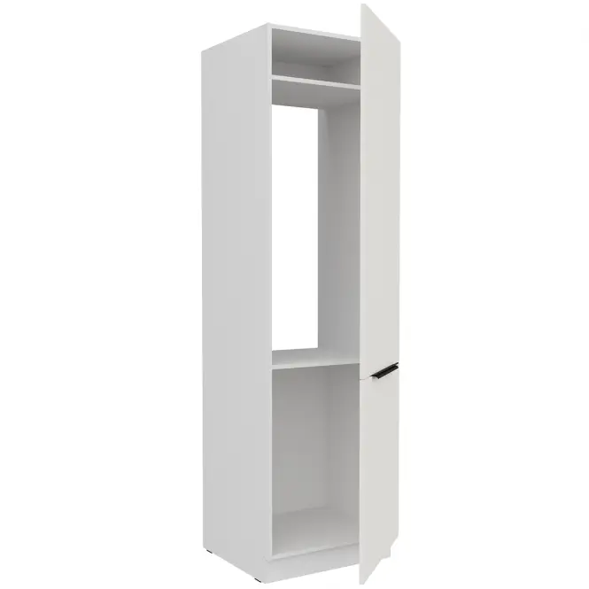 Kuchynská skrinka Aria-Wh/Wh Anti Fingerprint 60lo-210 2f,3