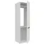 Kuchynská skrinka Aria-Wh/Wh Anti Fingerprint 60lo-210 2f,3