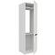 Kuchynská skrinka Aria-Wh/Wh Anti Fingerprint 60lo-210 2f,3