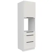 Kuchynská skrinka Aria-Wh/Wh Anti Fingerprint 60dps-210 1f 3s