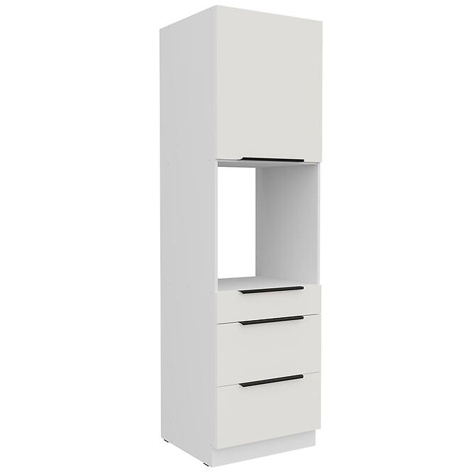 Kuchynská skrinka Aria-Wh/Wh Anti Fingerprint 60dps-210 1f 3s