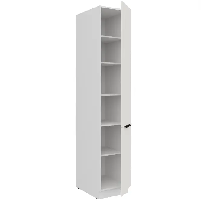 Kuchynská skrinka Aria-Wh/Wh Anti Fingerprint 40dk-210 2f,3