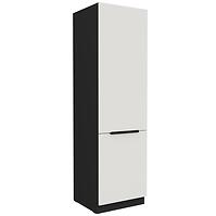 Kuchynská skrinka Aria-Wh/Bl Anti Fingerprint 60dk-210 2f