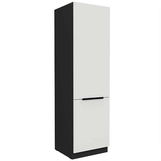 Kuchynská skrinka Aria-Wh/Bl Anti Fingerprint 60dk-210 2f