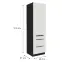 Kuchynská skrinka Aria-Wh/Bl Anti Fingerprint 60dks-210 1f 3s,2