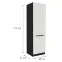 Kuchynská skrinka Aria-Wh/Bl Anti Fingerprint 60lo-210 2f,2