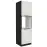 Kuchynská skrinka Aria-Wh/Bl Anti Fingerprint 60dp-210 2f
