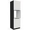 Kuchynská skrinka Aria-Wh/Bl Anti Fingerprint 60dp-210 2f