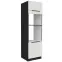 Kuchynská skrinka Aria-Wh/Bl Anti Fingerprint 60dpm-210 2f