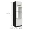 Kuchynská skrinka Aria-Wh/Bl Anti Fingerprint 60dpm-210 2f,2