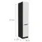 Kuchynská skrinka Aria-Wh/Bl Anti Fingerprint 40dk-210 2f,2