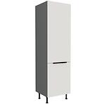 Kuchynská skrinka Aria-Wh/Ant Anti Fingerprint 60dk-215 2f