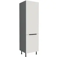 Kuchynská skrinka Aria-Wh/Ant Anti Fingerprint 60dk-215 2f