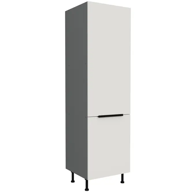 Kuchynská skrinka Aria-Wh/Ant Anti Fingerprint 60dk-215 2f