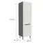Kuchynská skrinka Aria-Wh/Ant Anti Fingerprint 60lo-215 2f,2