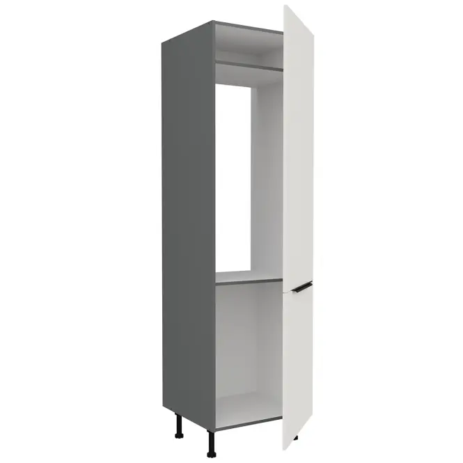 Kuchynská skrinka Aria-Wh/Ant Anti Fingerprint 60lo-215 2f