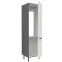 Kuchynská skrinka Aria-Wh/Ant Anti Fingerprint 60lo-215 2f,3