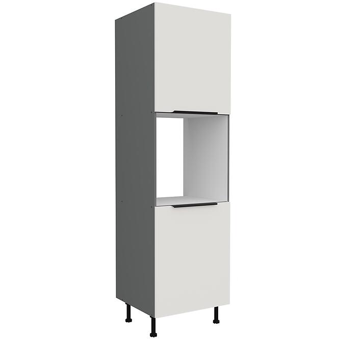 Kuchynská skrinka Aria-Wh/Ant Anti Fingerprint 60dp-215 2f