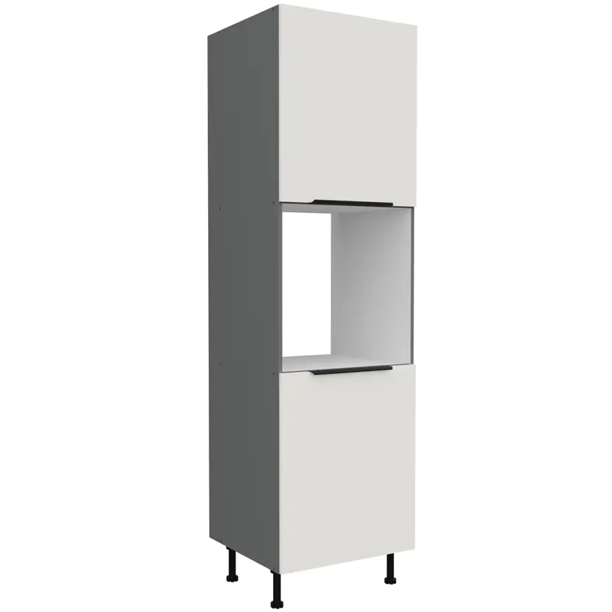 Kuchynská skrinka Aria-Wh/Ant Anti Fingerprint 60dp-215 2f