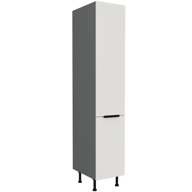 Kuchynská skrinka Aria-Wh/Ant Anti Fingerprint 40dk-215 2f