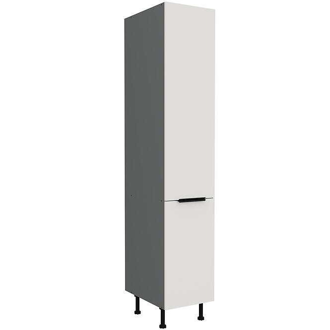 Kuchynská skrinka Aria-Wh/Ant Anti Fingerprint 40dk-215 2f