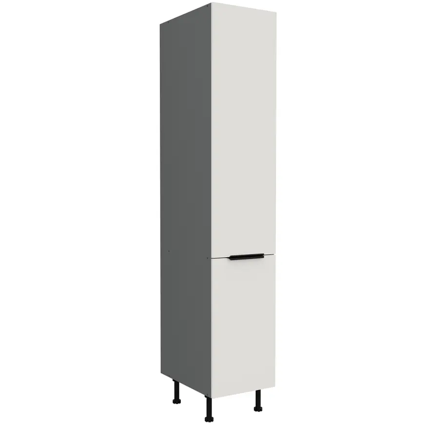 Kuchynská skrinka Aria-Wh/Ant Anti Fingerprint 40dk-215 2f