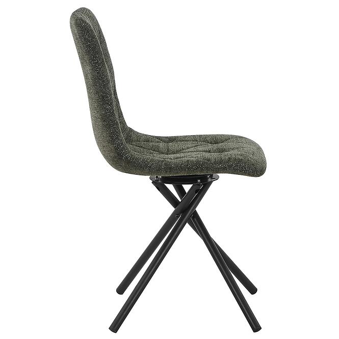 Stolička Luna Tmavo Zelená Raven 78,4