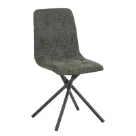 Stolička Luna tmavozelená Raven 78