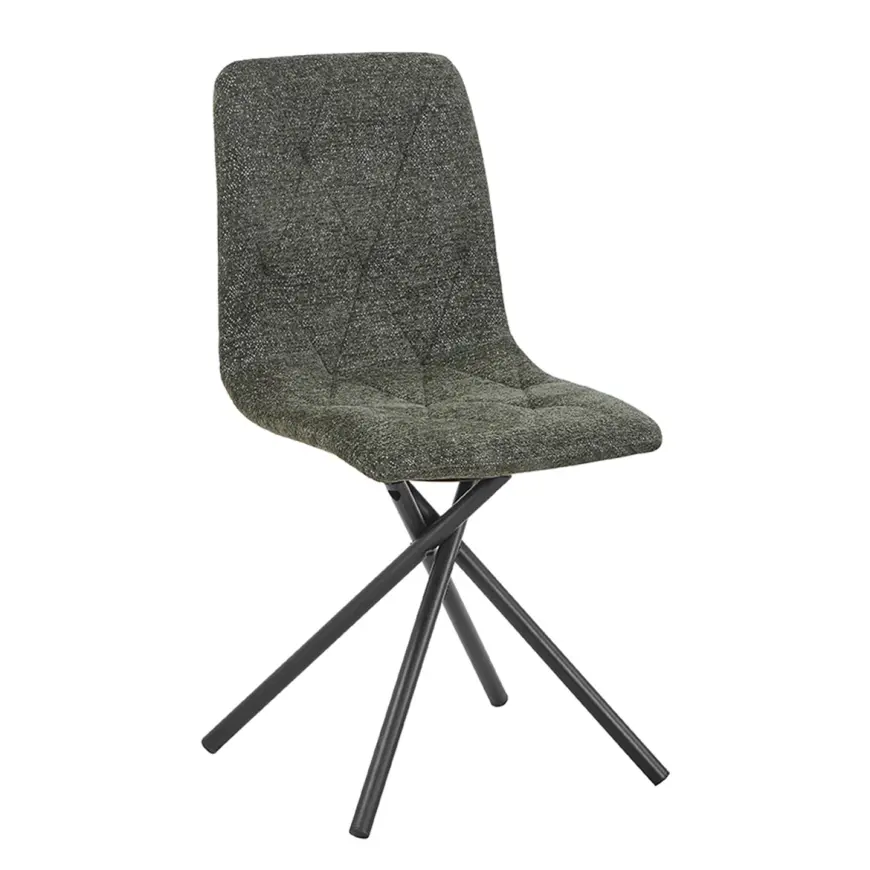 Stolička Luna tmavozelená Raven 78