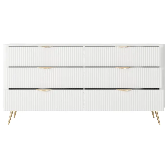 Komoda Lante  B 163 6s Biely
